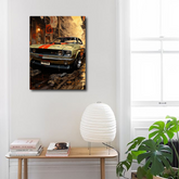 American Muscle Car Canvas Frames Wall Art